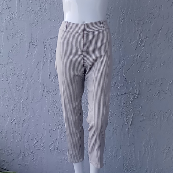 Ann Taylor Signature Women's Capri's (Pin Stripes) - Picture 3 of 17